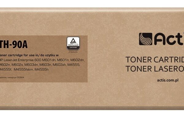Actis Συμβατό Toner για Laser Εκτυπωτή HP 90A CE390A 10000 Σελίδων