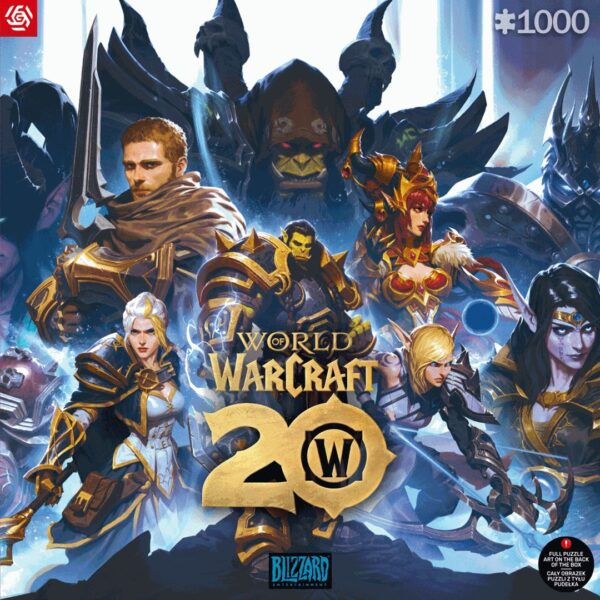 World of Warcraft 20th Anniversary Puzzle 2D 1000pcs