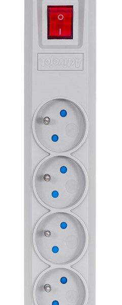 Active Jet Πολύπριζο Ασφαλείας 5 Θέσεων με Διακόπτη και Καλώδιο 1.5m