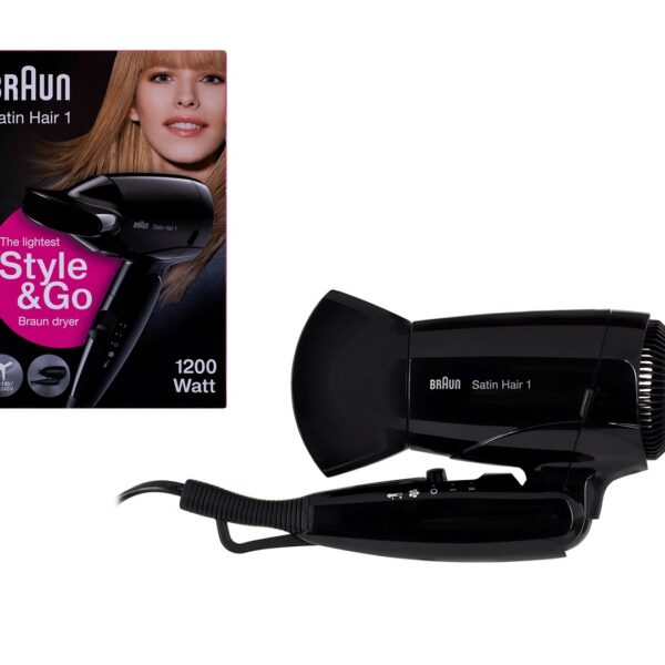 Braun Style & Go Πιστολάκι Μαλλιών Ταξιδίου 1200W S0400438