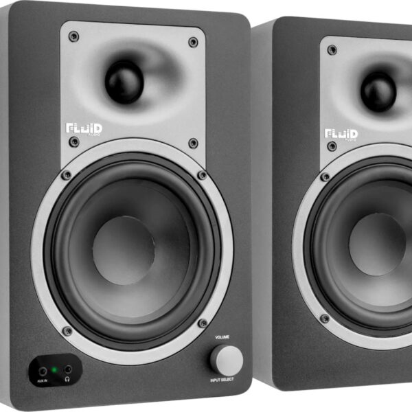 Fluid Audio C50BT - Active 5"-inch two-way reference studio monitor with Bluetooth (pair)