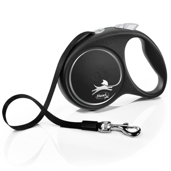 Flexi Πτυσσόμενο Λουρί/Οδηγός Σκύλου Ιμάντας Design L Tape 5m έως 50kg