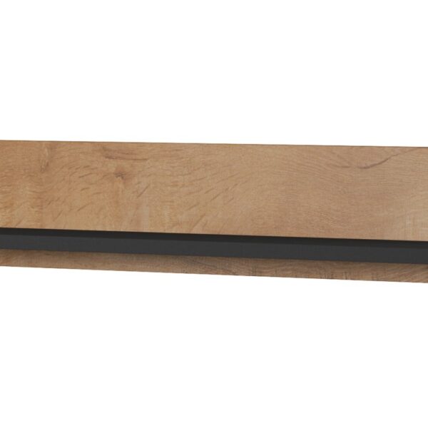 Cama set of two shelves 125cm SOHO lefkas oak/black