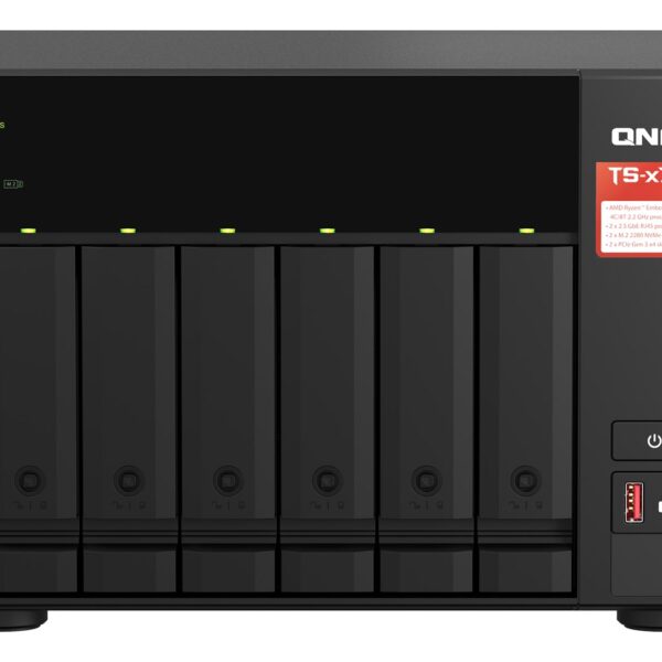 QNap TS-673A-8G NAS με 6 θέσεις για HDD/SSD