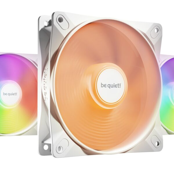 Be Quiet Light Wings LX Case Fan 120mm 3τμχ Λευκό