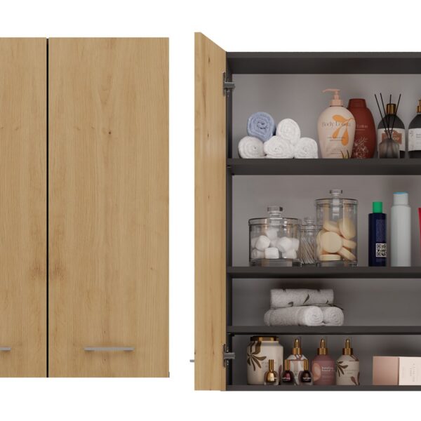 Pola Mini Dd Anthracite Washing Machine Cabinet Artisan