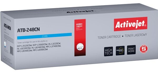 Active Jet Cartridge Συμβατό Toner για Laser Εκτυπωτή Brother 1000 Σελίδων Μαύρο
