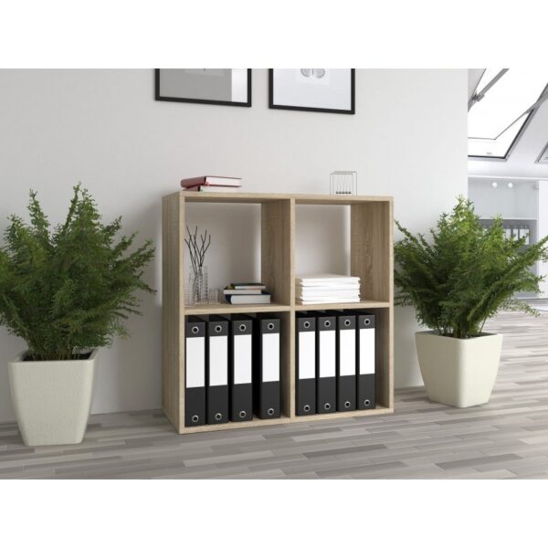 Βιβλιοθήκη Malax 80x12x43εκ. Σονόμα