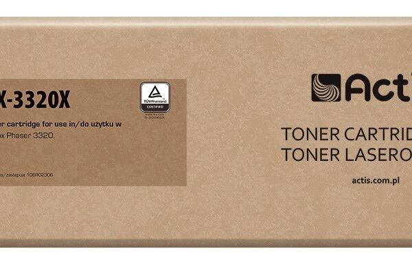 Actis TX-3320X toner (replacement for Xerox 106R02306; Standard; 11000 pages; black)