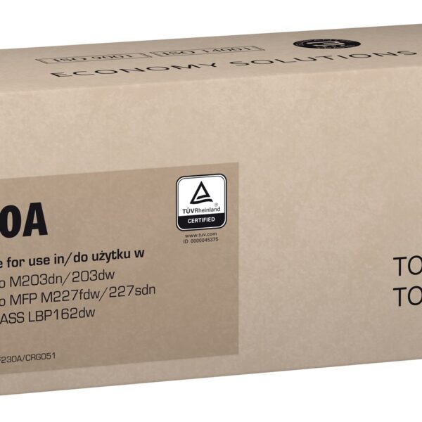 Actis Συμβατό Toner για Laser Εκτυπωτή HP 30A CF230A 1600 Σελίδων Μαύρο