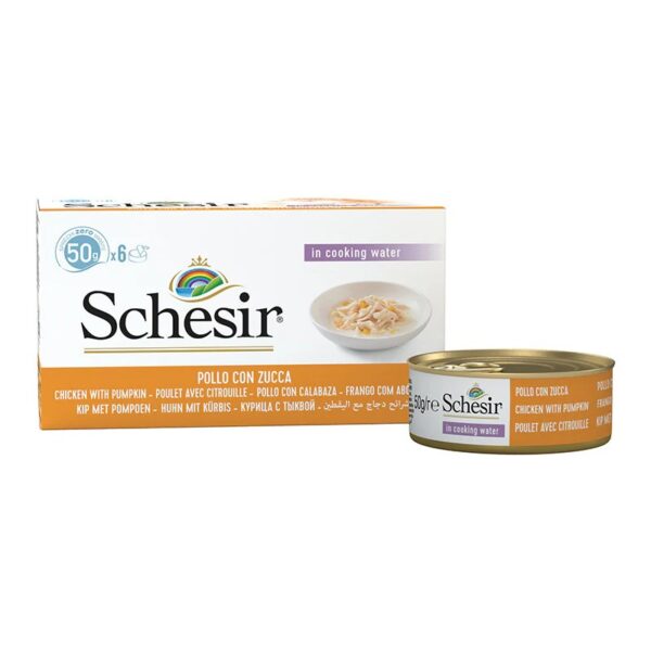 Schesir Υγρή Τροφή 6x50gr