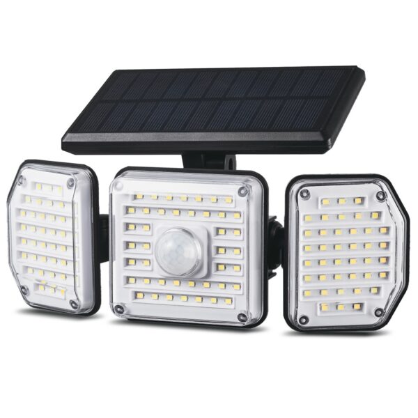 Maclean Energy Στεγανός Ηλιακός Προβολέας LED 4W με Αισθητήρα Κίνησης 4000K