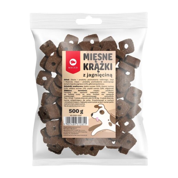 Maced Λιχουδιές Σκύλου με Αρνί 500gr