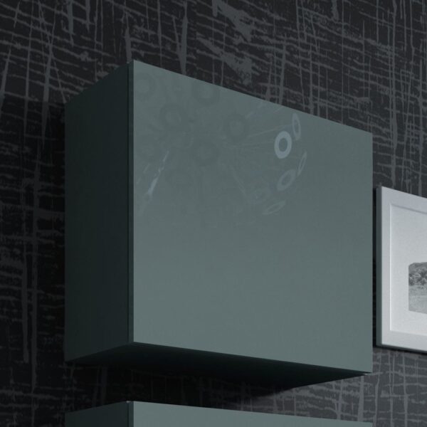 Cama Square cabinet VIGO 50/50/30 grey/grey gloss