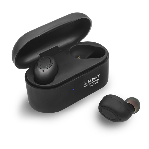 Savio TWS-04 In-ear Μαύρα