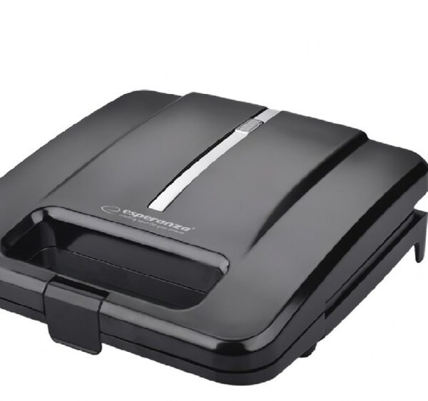 Esperanza EKT010 1000W για 2 Τοστ Μαύρη