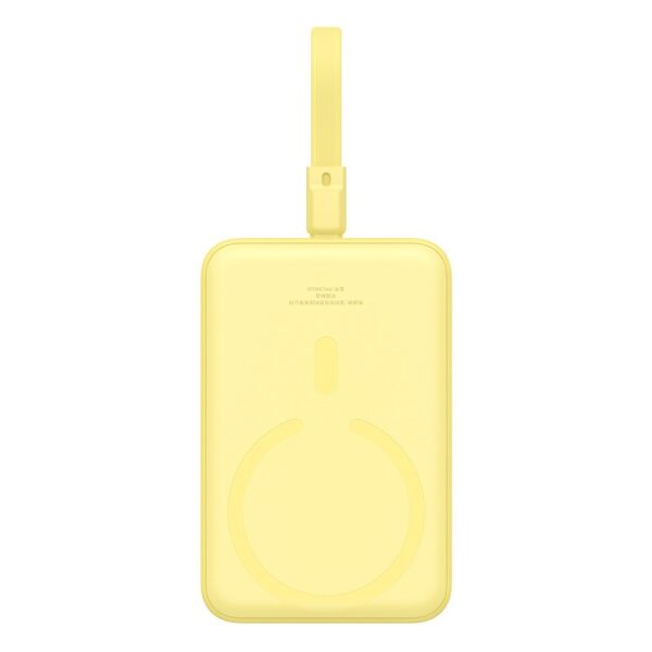 Baseus P10022109Y23-00 Lithium polymer (LiPo) power bank 10000 mAh Wireless charging Yellow