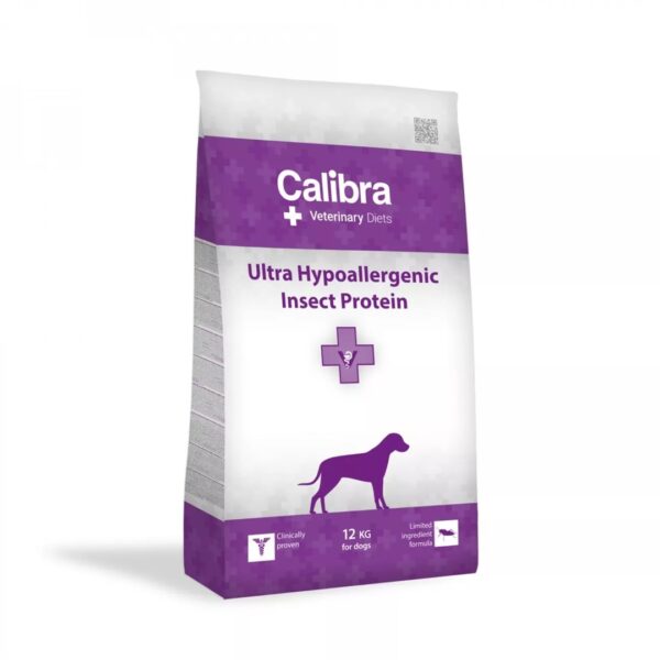 Calibra Vet Dog Ultra Hypoallergenic Insect 12kg