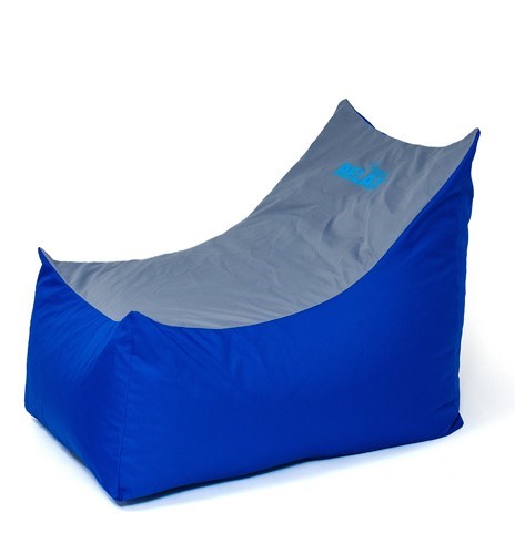Sako bag pouffe Tron blue-grey XXL 140 x 90 cm