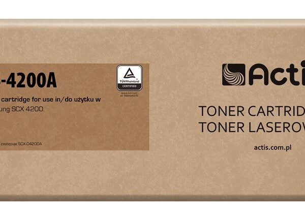Actis Συμβατό Toner για Laser Εκτυπωτή Samsung SCX-D4200A 3000 Σελίδων Μαύρο