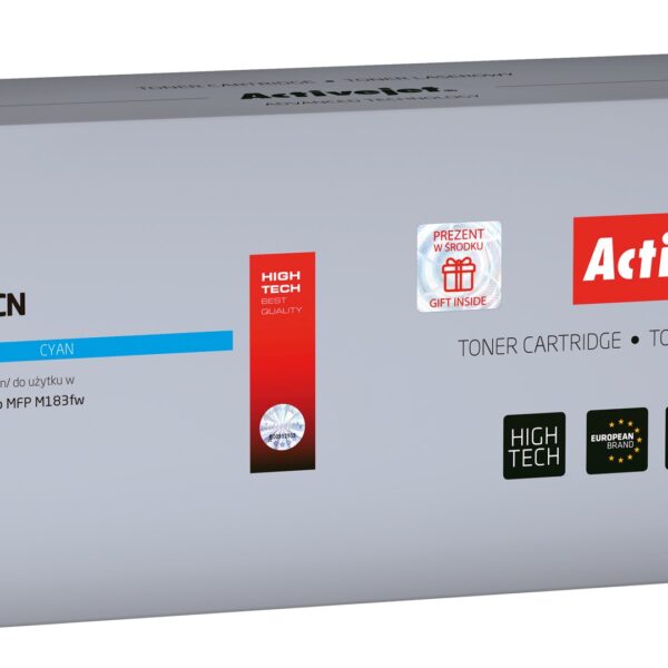 Active Jet Συμβατό Toner για Laser Εκτυπωτή 216A Κυανό με Chip