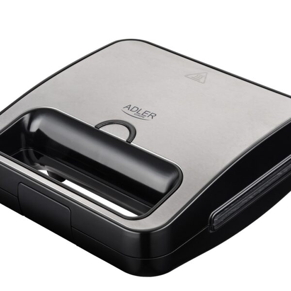 Adler AD 3079 750W για 2 Τοστ Μαύρη