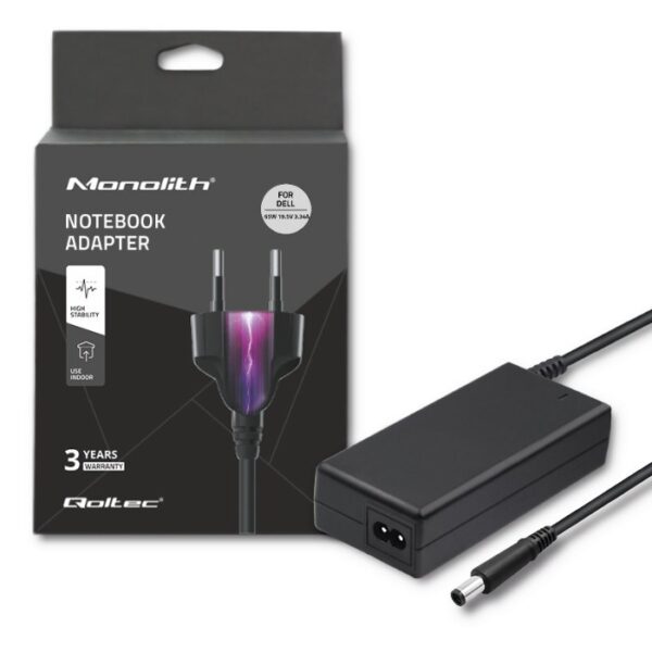Qoltec AC Adapter 65W
