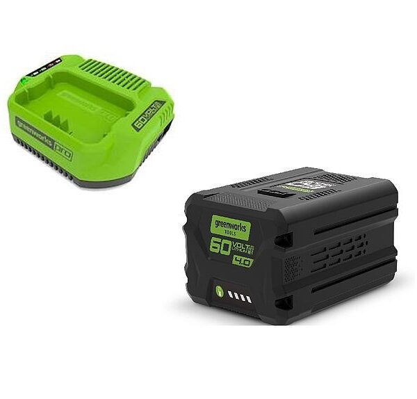 Greenworks Σετ Μπαταρίας 60V με Φορτιστή GSK60B4