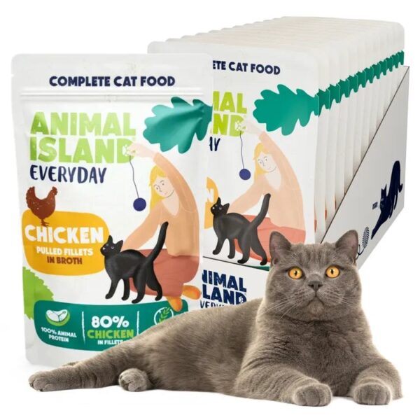 Animal Island Υγρή Τροφή 12x85gr