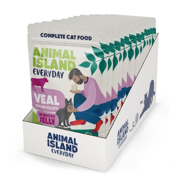 Animal Island Υγρή Τροφή 12x85gr