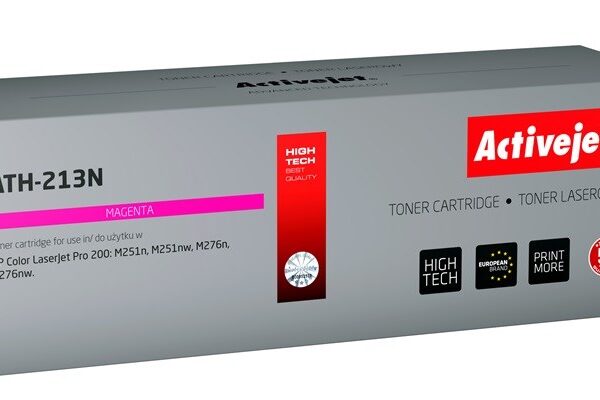 Active Jet Συμβατό Toner για Laser Εκτυπωτή HP 131A CF213A 1800 Σελίδων Ματζέντα