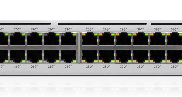Ubiquiti UniFi Pro 48-Port PoE Managed L2/L3 Gigabit Ethernet (10/100/1000) Power over Ethernet (PoE) 1U Silver