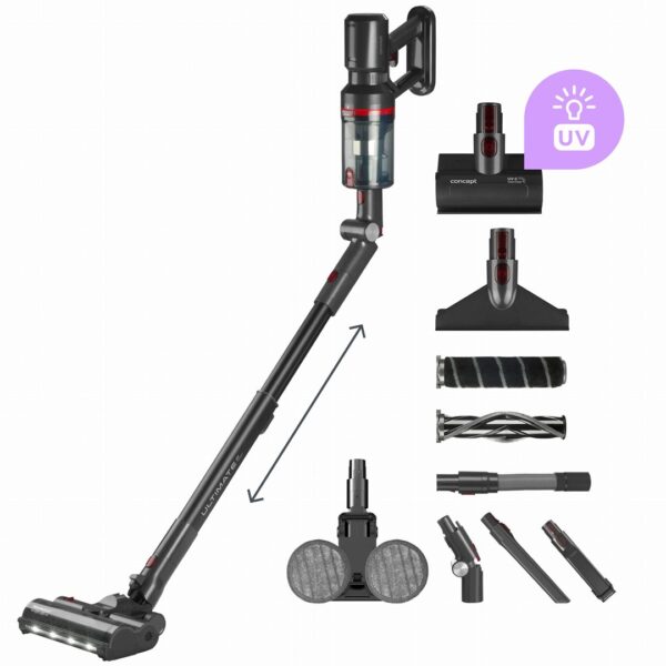 Concept Επαναφορτιζόμενη 2 σε 1 Μαύρη VP6260