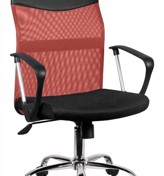 Καρέκλα Γραφείου με Μπράτσα Κόκκινη Nemo Topeshop