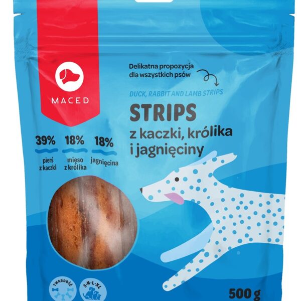 Maced Strips Λιχουδιά Σκύλου με Πάπια 500gr