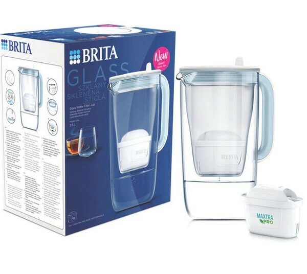 Brita 1050452 water filter Countertop water filter 2.5 L Blue, White