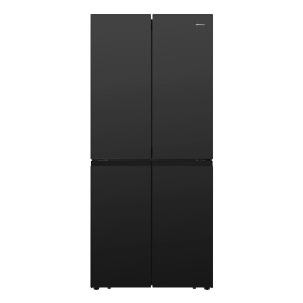 Hisense Ντουλάπα 454lt Total NoFrost Μαύρο RQ563N4GB1