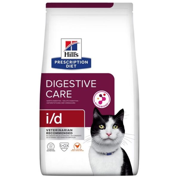 Hill's Pd Feline I D Digestive Care Active Biome+ Κοτόπουλο 3kg