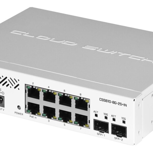 MikroTik CSS610-8G-2S+IN Managed L2