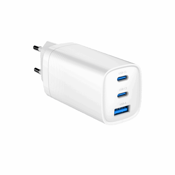 Gembird TA-UC-PDQC65-01-W USB-C Χωρίς Καλώδιο 65W