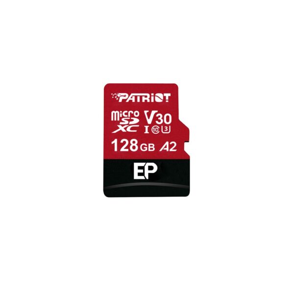 Patriot microSDXC 128GB Class 10 U3 V30 A2