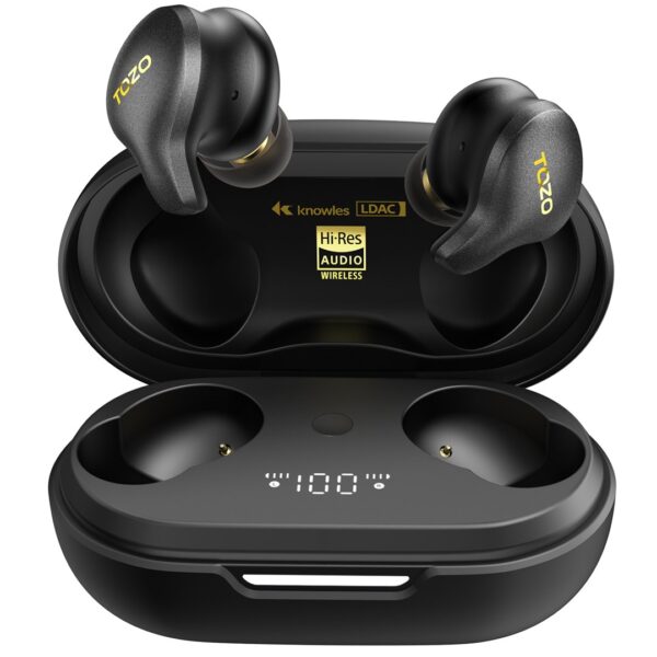 Tozo Golden X1 In-ear Μαύρα