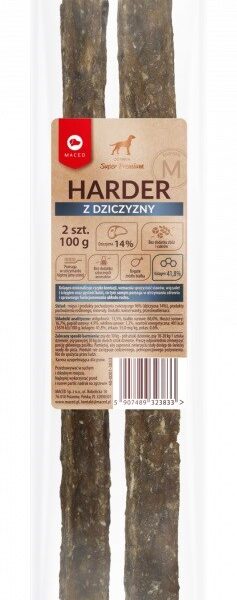 Maced Harder Λιχουδιές σε Stick Σκύλου Μικρόσωμων Φυλών χωρίς Γλουτένη με Ελάφι 1εκ. 100gr