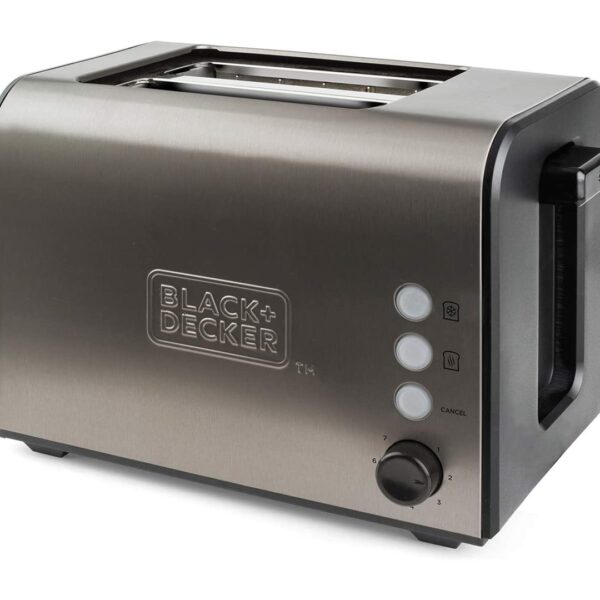 Black & Decker BXTO900E Φρυγανιέρα 2 Θέσεων 900W Inox
