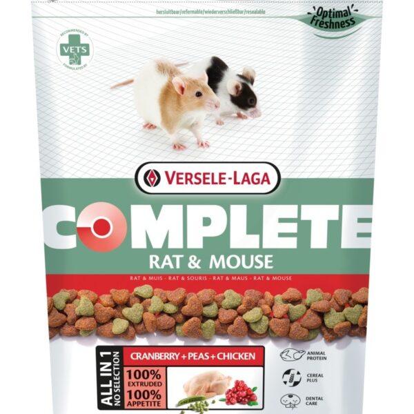 Versele Laga Τροφή για Χάμστερ Complete Rat & Mouse 500gr