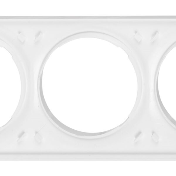 Fibaro Walli Πλαίσιο Διακόπτη 3 Θέσεων Οριζόντιας Τοποθέτησης σε Λευκό Χρώμα FG-WX-PP-0004