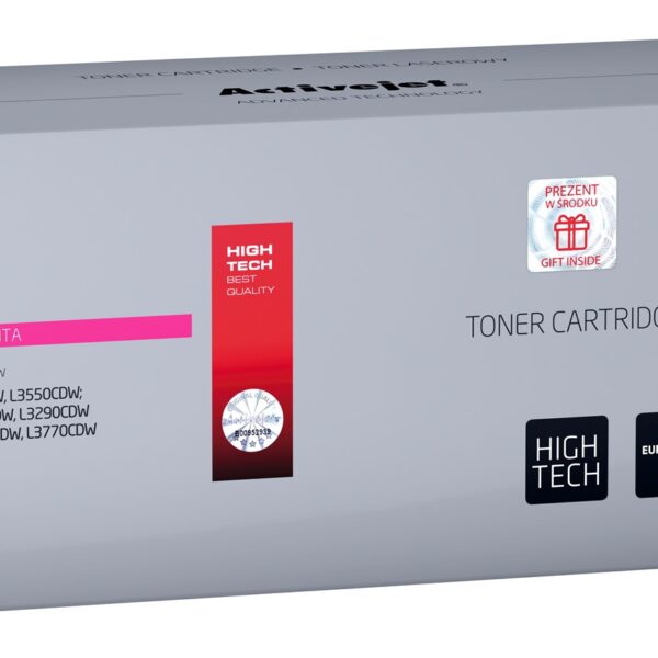 Active Jet Συμβατό Toner για Laser Εκτυπωτή Brother TN-243M 1000 Σελίδων Ματζέντα