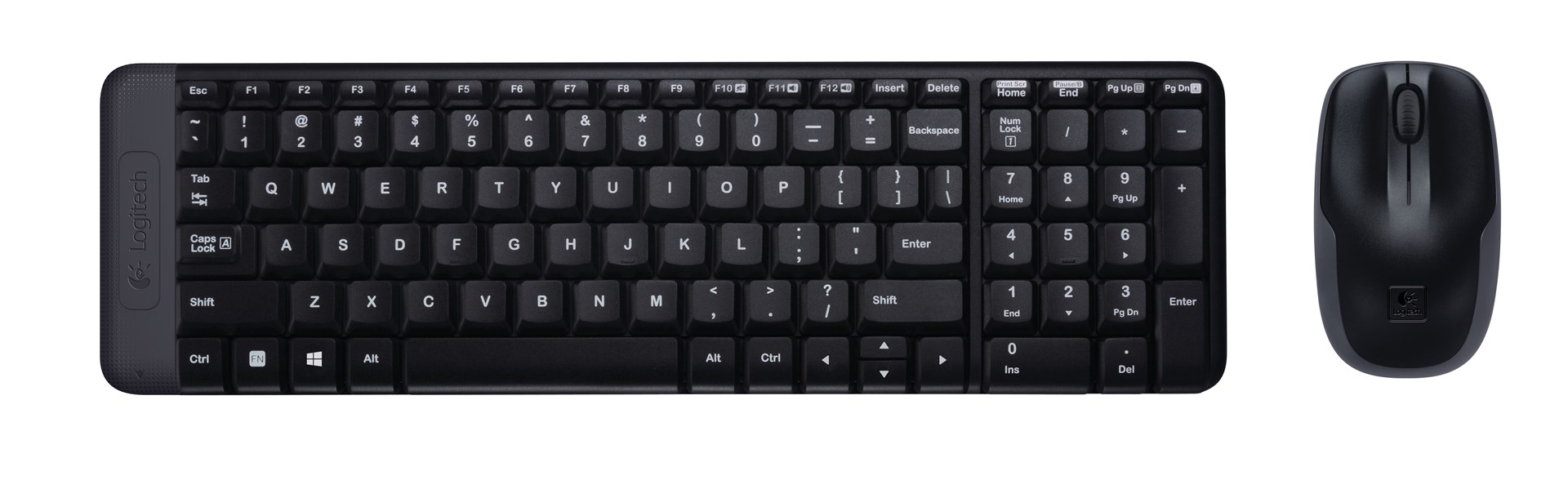 Logitech MK220 Ασύρματο - Σετ με Ποντίκι Αγγλικό US