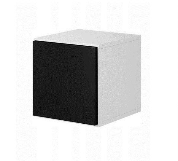 Cama full storage cabinet ROCO RO5 37/37/39 white/white/black