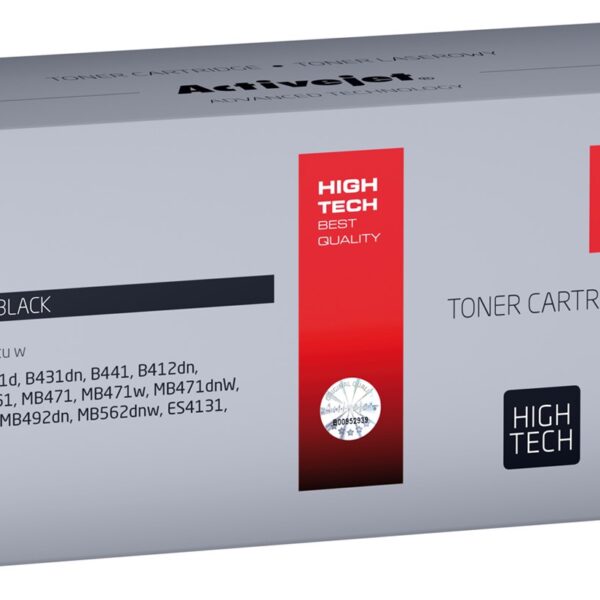 Active Jet Συμβατό Drum για Laser Εκτυπωτή OKI 44574302 25000 Σελίδων Μαύρο